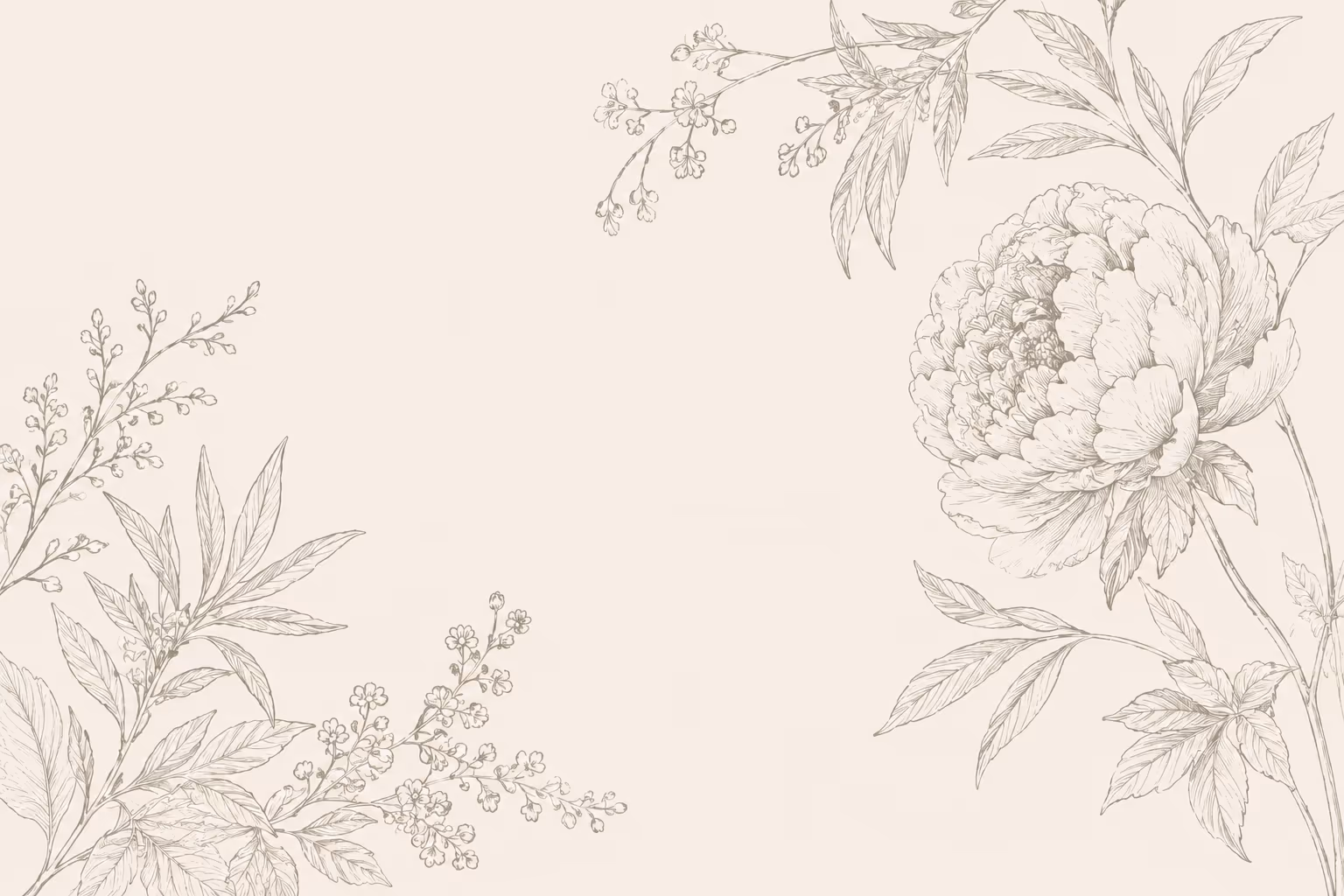 Simply Elegant Florals studio — floral design in progress