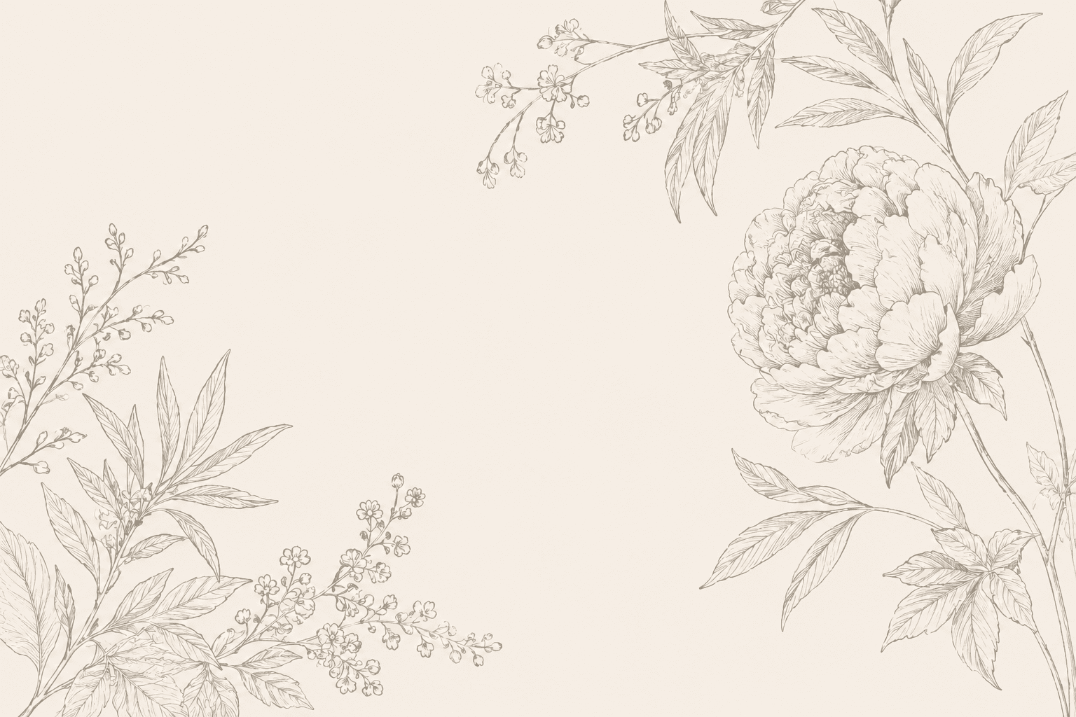 Simply Elegant Florals studio — floral design in progress